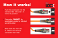 Preview: IEC-LOCK Spina IEC60320-C13, connettore montabile dal basso o dall'alto con meccanismo di blocco